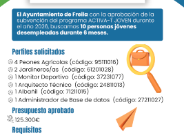 PLAN DE EMPLEO "ACTIVA-T  JOVEN"